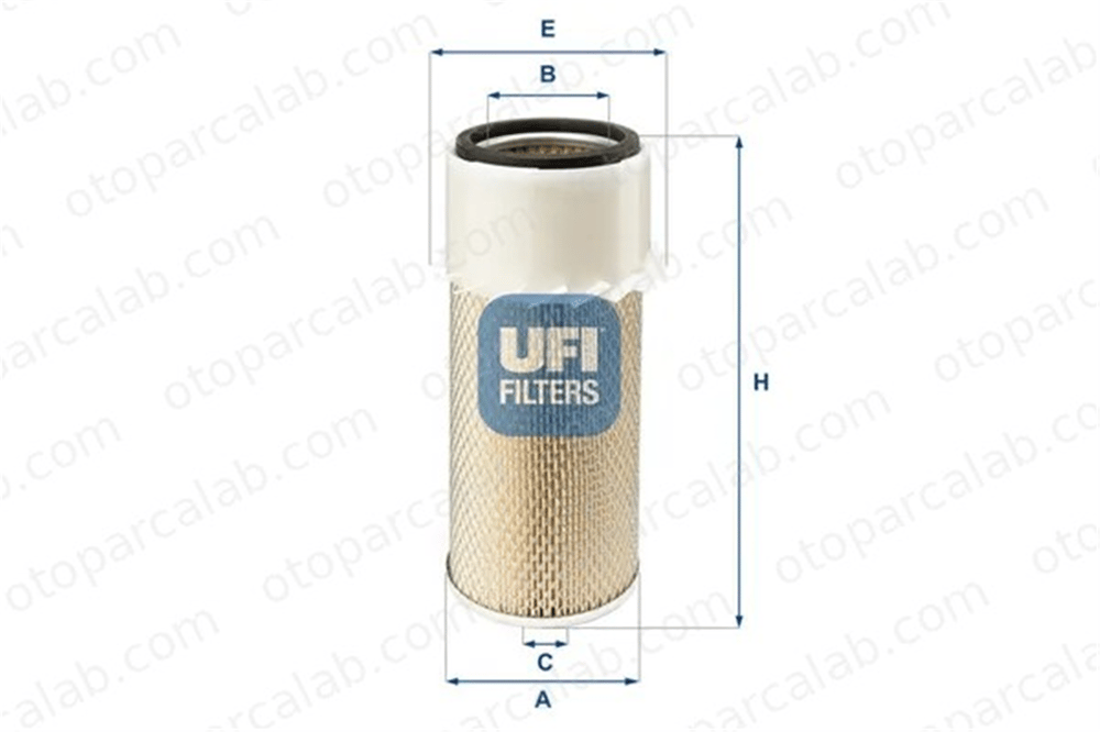 UFI 27.931.00 Hava Filtresi JOHN DEERE Series 6 Series 5 848924 6155529