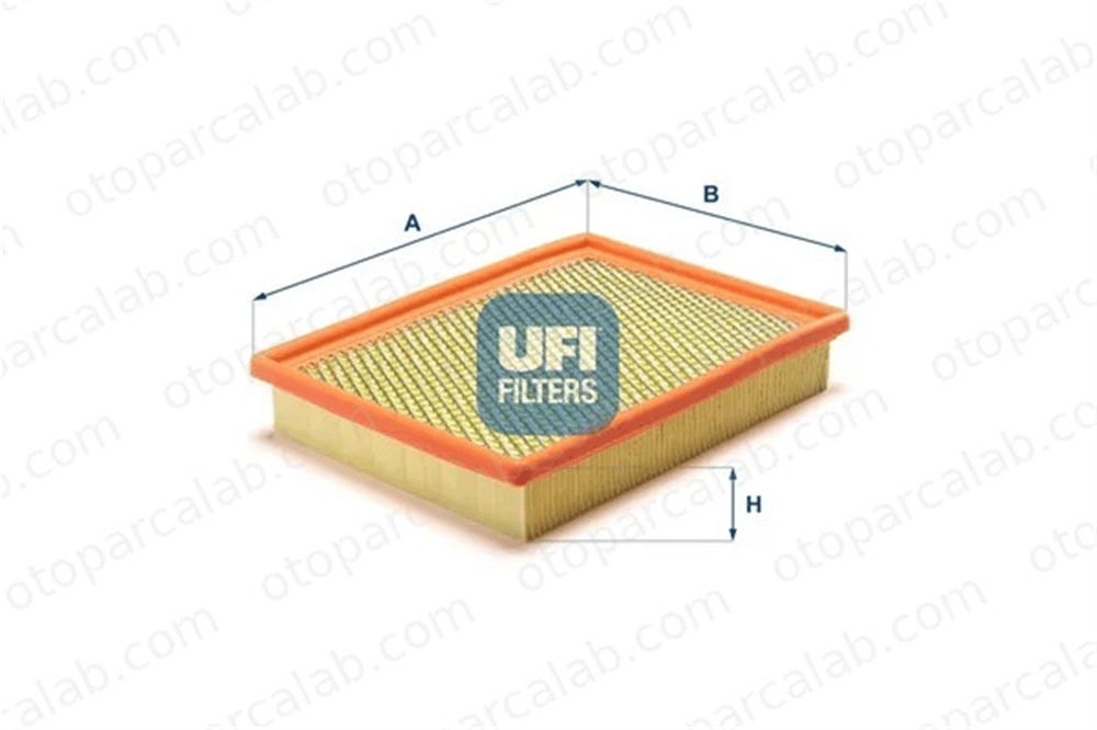 UFI 30.096.00 Hava Filtresi CHEVROLET TRANS SPORT CADILLAC SEVILLE 25099149 25165627