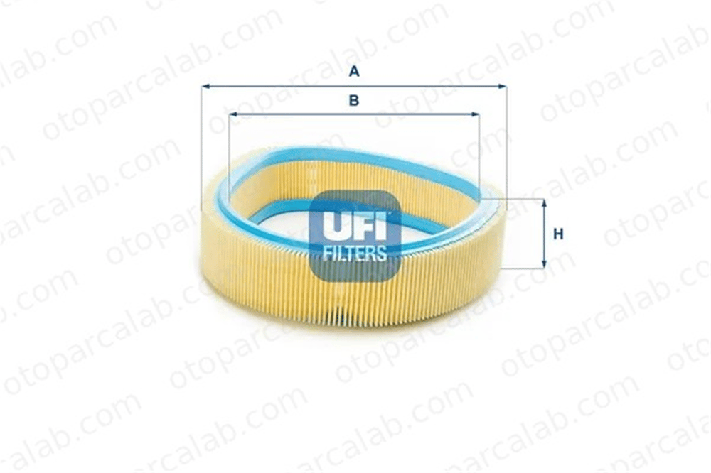 UFI 30.969.00 Hava Filtresi RENAULT CLIO I CLIO I Kasa/eğik arka 7701034872 7701029809