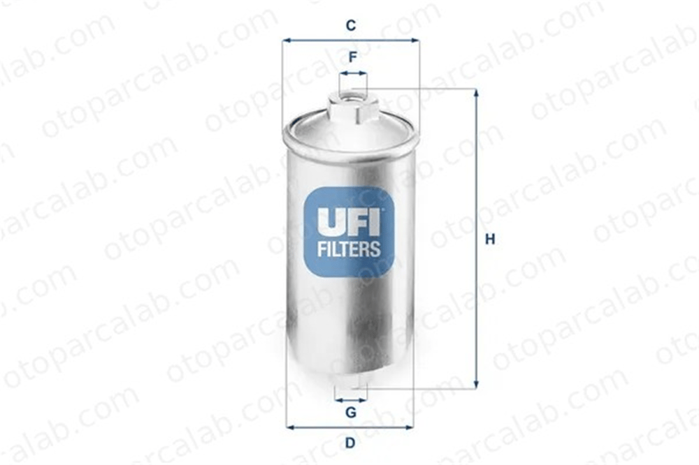 UFI 31.504.00 Yakıt Filtresi FIAT TIPO LANCIA DEDRA 3150400 156775