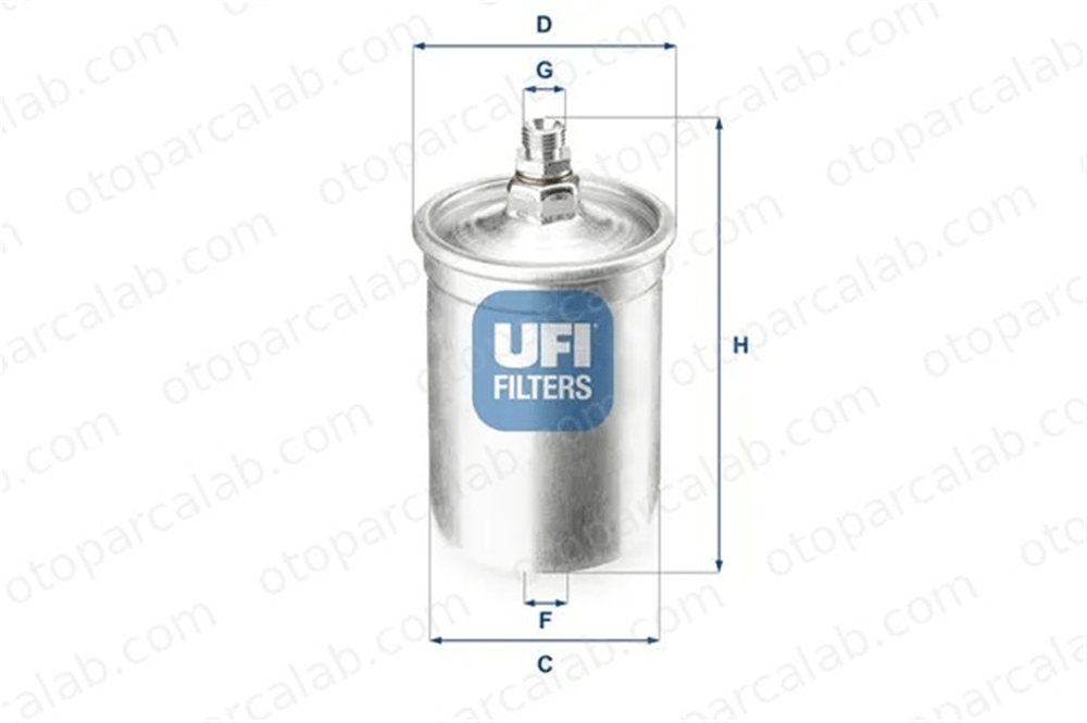 UFI 31.505.00 Yakıt Filtresi MERCEDES-BENZ 124 Sedan 124 T-Model A0024770601 115738