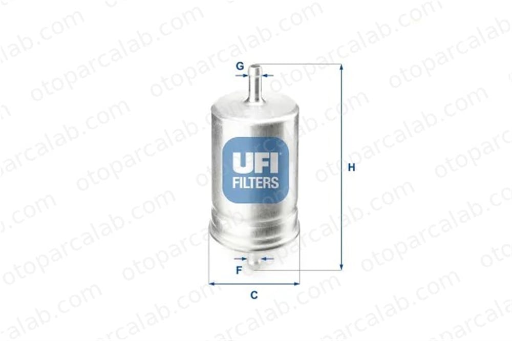 UFI 31.510.00 Yakıt Filtresi CITROËN BX BX Break 13321256492 156779