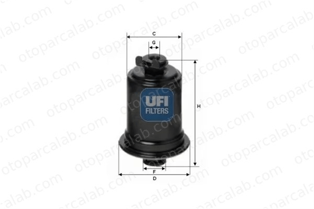 UFI 31.558.00 Yakıt Filtresi TOYOTA CARINA E VI CARINA E VI Sedan 3155800 25175553