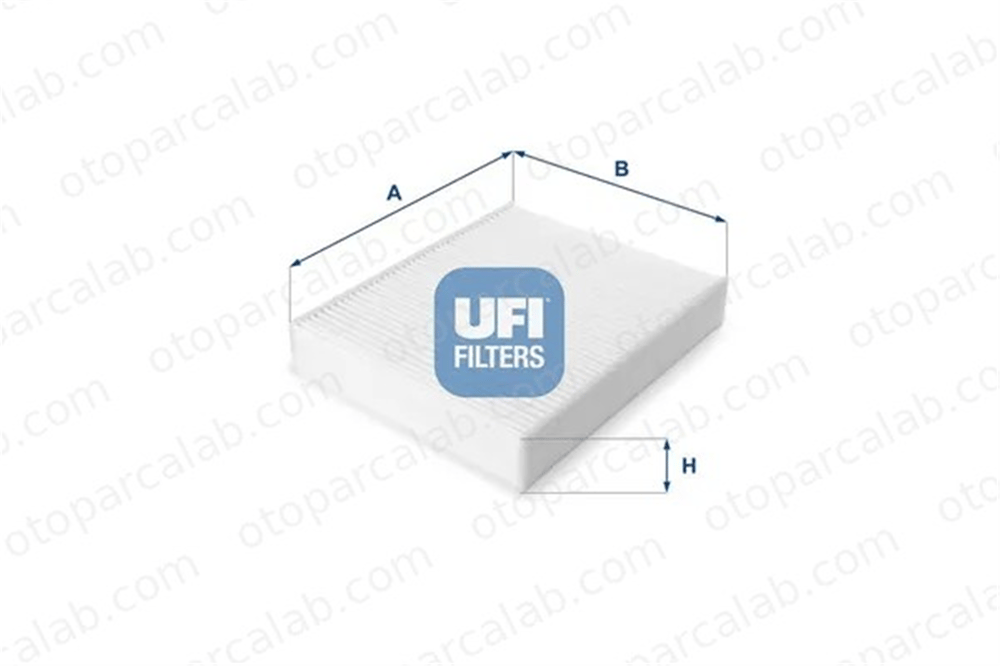UFI 53.224.00 Polen Filtresi BMW 1 3 64119237554