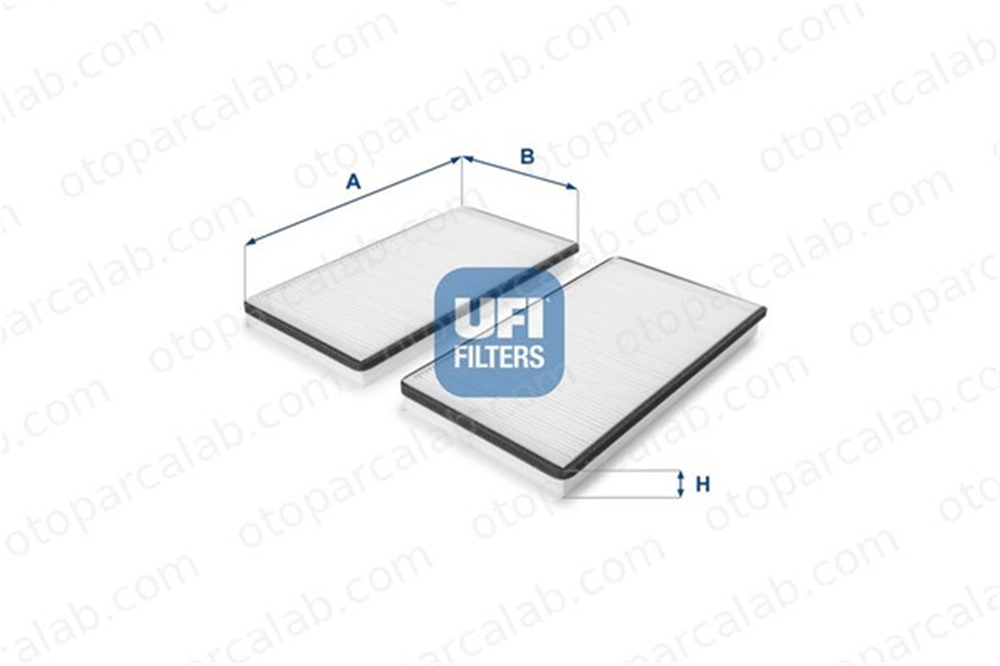 UFI 53.228.00 Polen Filtresi BMW 5 5 Touring 64316935822 64319174370