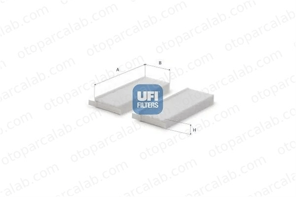 UFI 53.512.00 Polen Filtresi DAF XF II XD 2181324 2181325