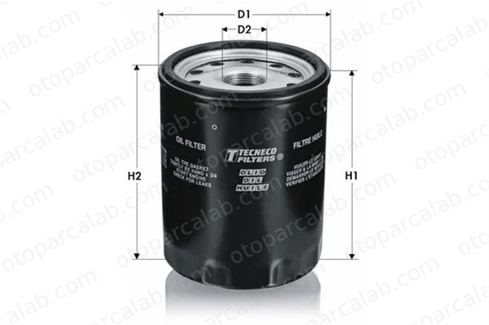 UFI 80.044.00 Yağ Filtresi FIAT 90 NEW HOLLAND T6 8004400 1930299