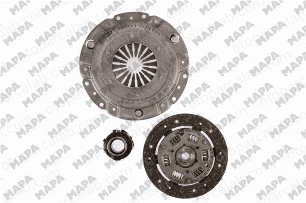 VALEO 003333 Debriyaj Seti RENAULT 12 12 Variable 7701464770 7701461381