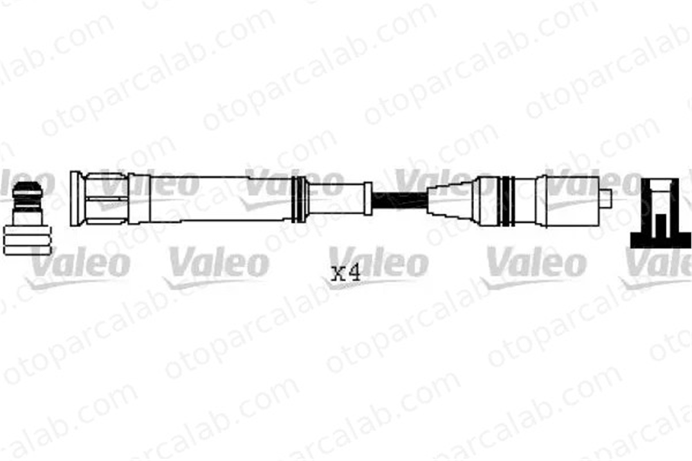 VALEO 346314 Buji Kablosu BMW 3 3 Compact 12121247361 1247361