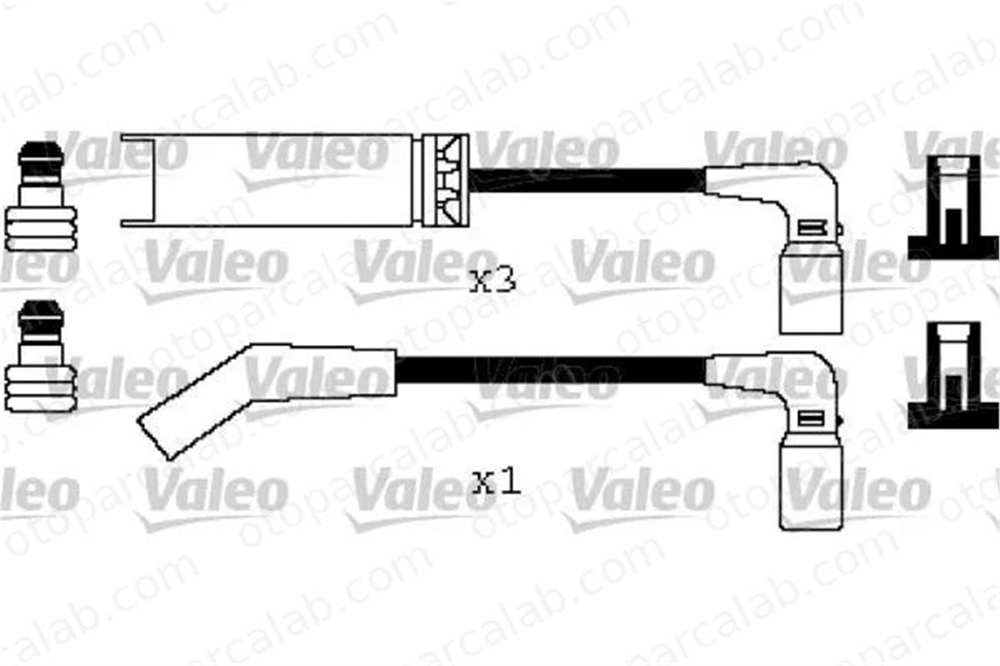VALEO 346355 Buji Kablosu DAEWOO LANOS LANOS Sedan 96305387 9A418150B