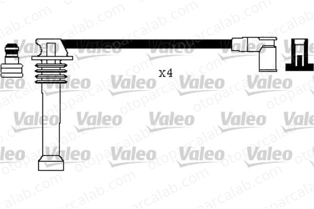 VALEO 346367 Buji Kablosu FORD FIESTA VI FIESTA V YS6F12280B1A 1110740