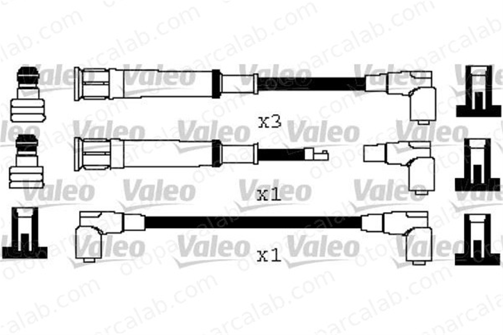VALEO 346378 Buji Kablosu BMW 5 5 Touring 12121734098 12121727670