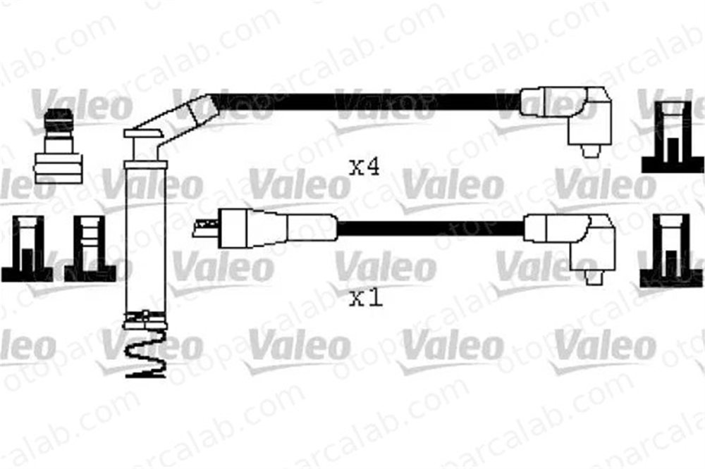 VALEO 346401 Buji Kablosu OPEL ASTRA F ASTRA F Station wagon 1612556