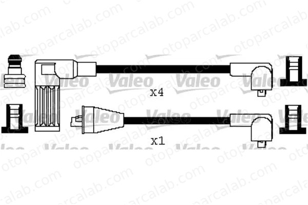 VALEO 346502 Buji Kablosu FIAT UNO FIORINO Kasa/büyük limuzin 346502 7605191