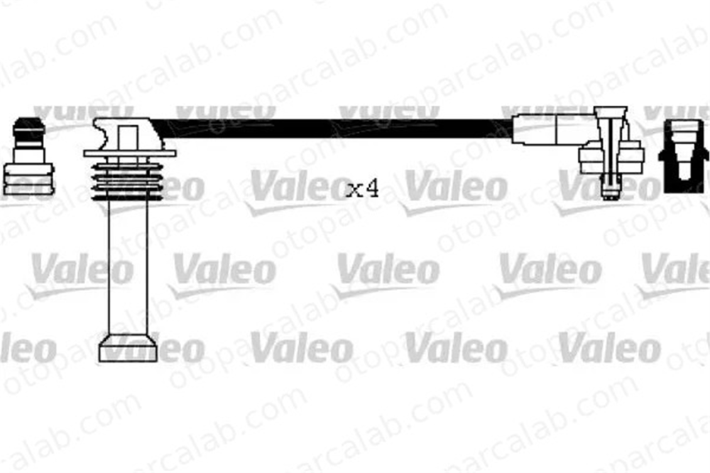 VALEO 346615 Buji Kablosu FORD MONDEO I MONDEO I Turnier 346615 1012436