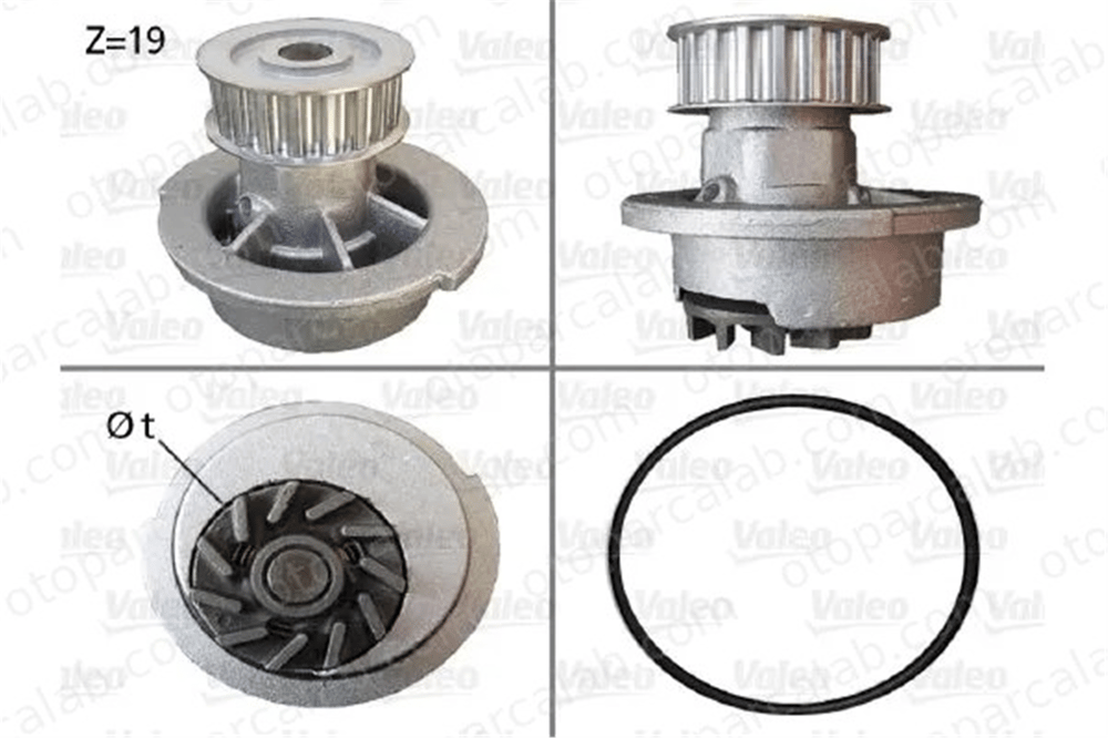 VALEO 506007 Devirdaim Su Pompası OPEL CORSA A Hatchback ASTRA F 90325660 96351969