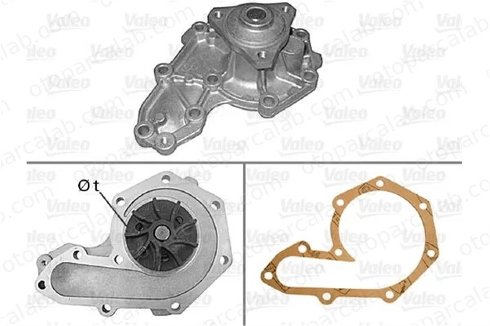 VALEO 506019 Devirdaim Su Pompası RENAULT MEGANE I Classic 19 II Chamade 210107370R 7701473365