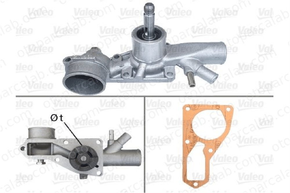 VALEO 506245 Devirdaim Su Pompası PEUGEOT 504 404 120271 120270