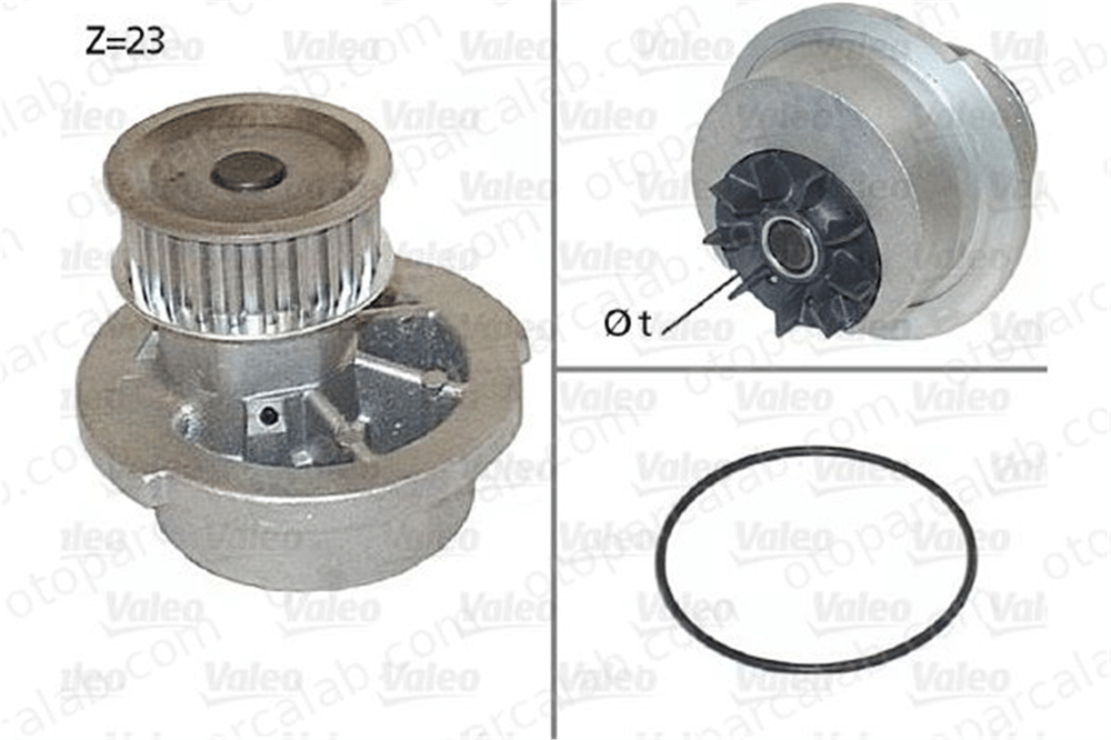 VALEO 506308 Devirdaim Su Pompası OPEL TIGRA ASTRA G Station wagon 1334046 1334066