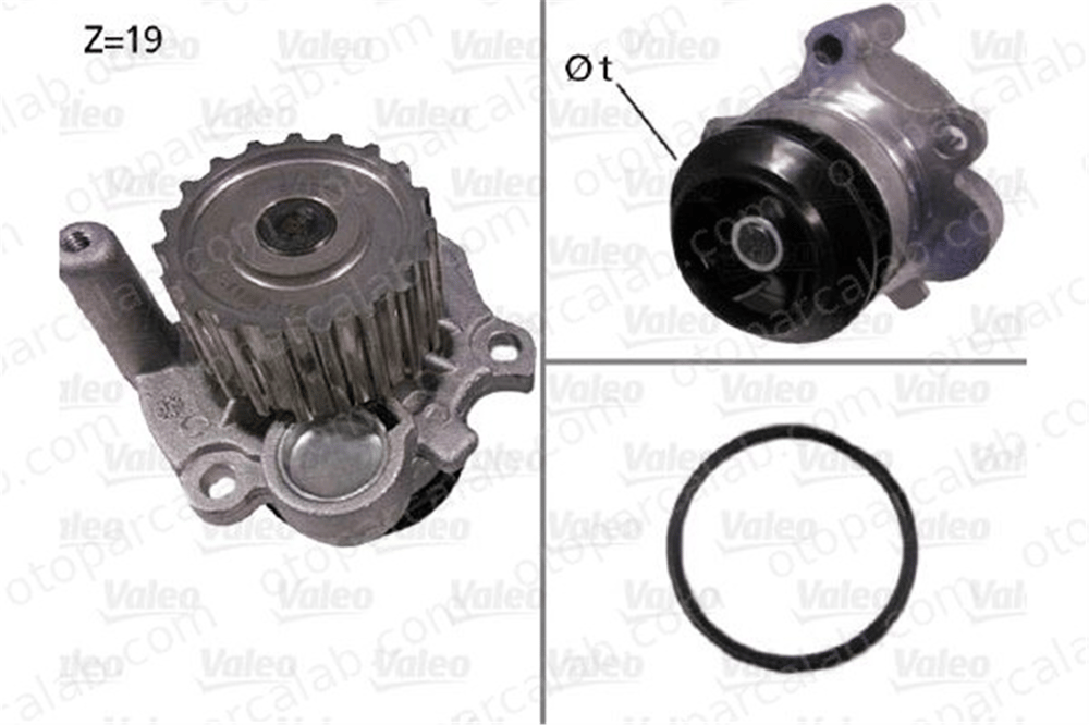 VALEO 506533 Devirdaim Su Pompası SEAT CORDOBA Vario SKODA OCTAVIA I Combi 38121011 038121011