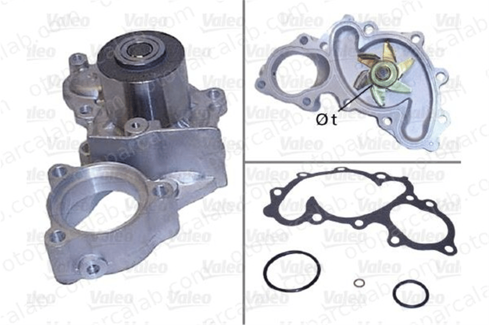 VALEO 506543 Devirdaim Su Pompası TOYOTA COROLLA COROLLA Liftback 1610069187 1610069205