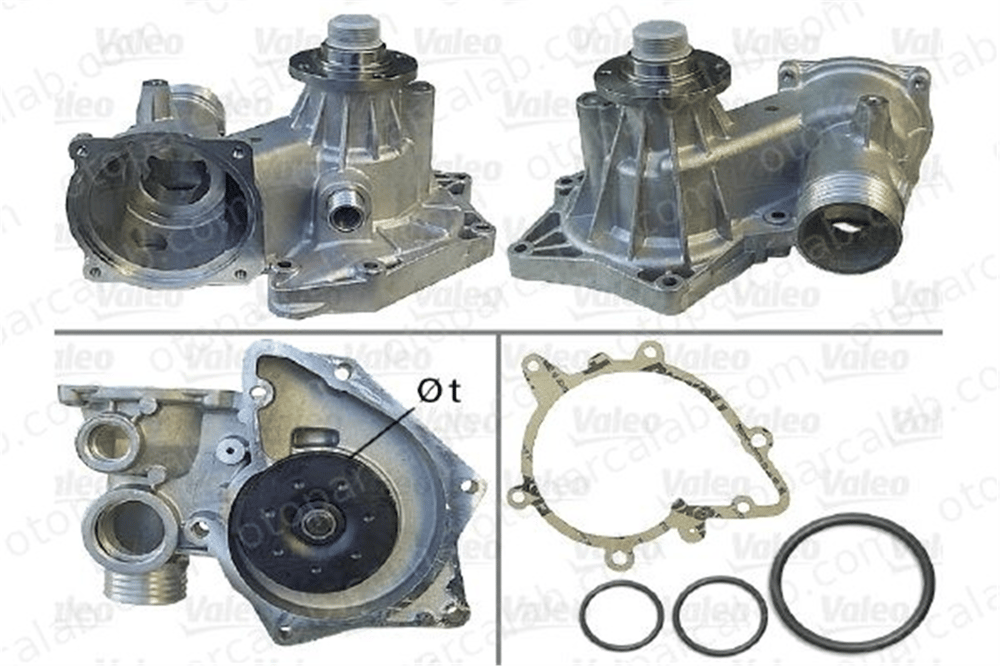 VALEO 506631 Devirdaim Su Pompası BMW 7 8 11510007043 11511736203