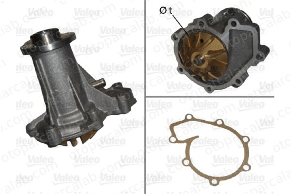 VALEO 506671 Devirdaim Su Pompası MERCEDES-BENZ 124 Sedan E-SERISI T-Model A6052000820 6052000120