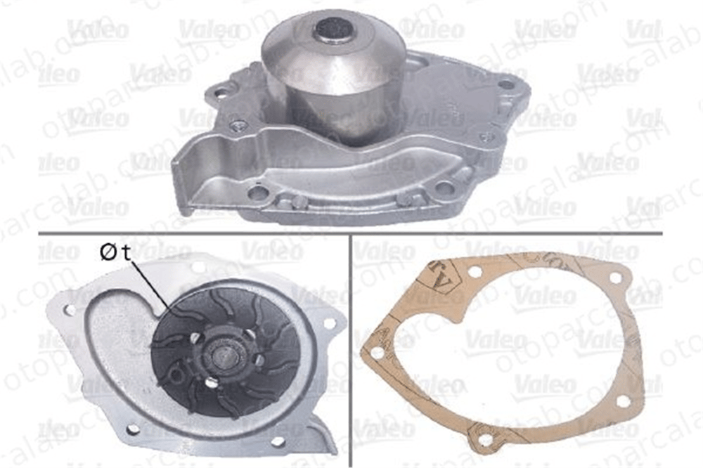 VALEO 506698 Devirdaim Su Pompası RENAULT LAGUNA II Grandtour LAGUNA II 2101000Q0K 4449049