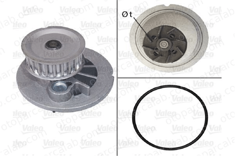VALEO 506703 Devirdaim Su Pompası OPEL VECTRA B VECTRA B Hatchback 1334077 6334035