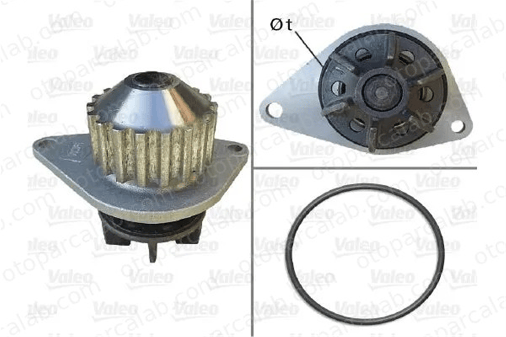 VALEO 506704 Devirdaim Su Pompası CITROËN SAXO BERLINGO / BERLINGO FIRST Kasa/büyük limuzin 1201G0 1609314780