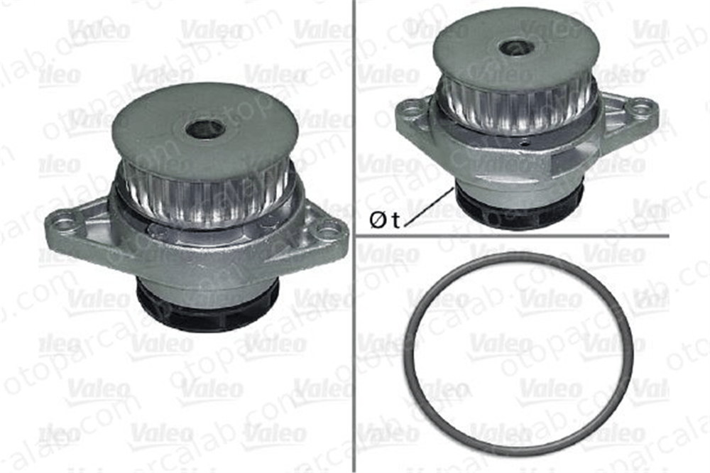 VALEO 506706 Devirdaim Su Pompası VW BORA I BORA Variant 36121005F 036121005F