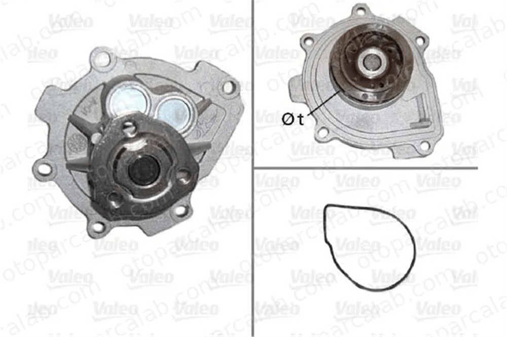 VALEO 506837 Devirdaim Su Pompası OPEL ZAFIRA / ZAFIRA FAMILY B ASTRA H Station wagon 1334142 24405895