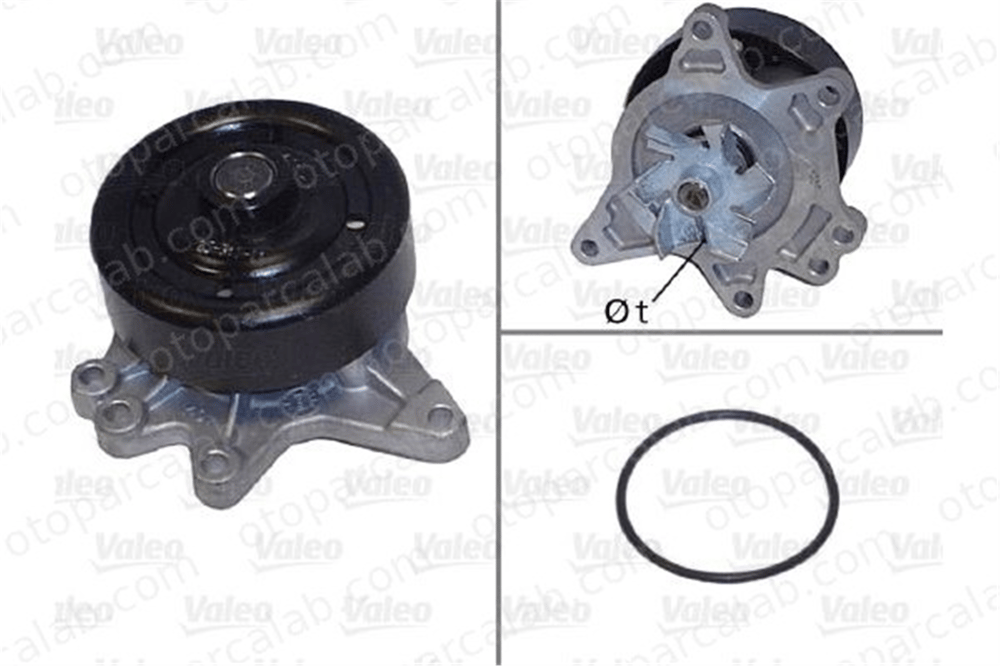 VALEO 506844 Devirdaim Su Pompası TOYOTA AVENSIS Station wagon AVENSIS 1610009130 1610009310