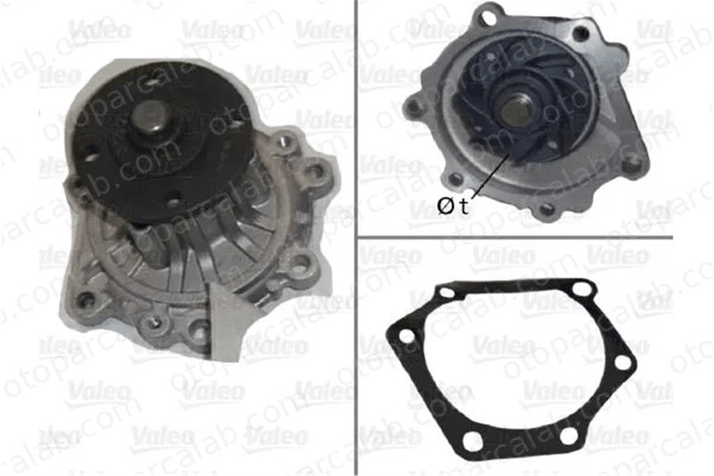 VALEO 506846 Devirdaim Su Pompası TOYOTA HIACE IV Minibüs/Otobüs HIACE IV Panelvan/Van 1610059155 1610059255