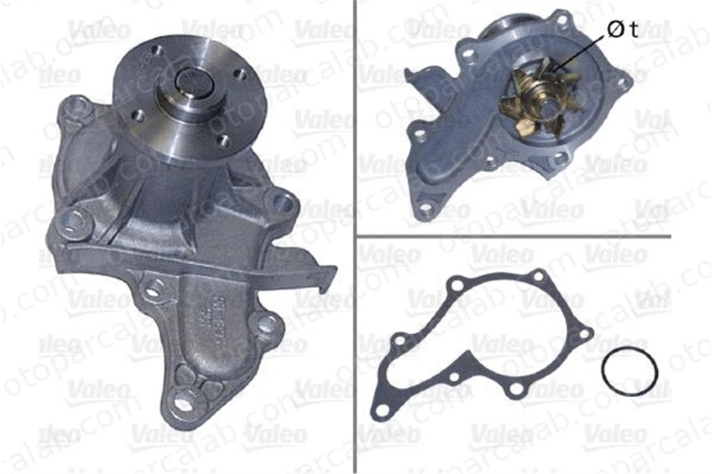 VALEO 506942 Devirdaim Su Pompası TOYOTA COROLLA Liftback CARINA E VI 94854791 94856254