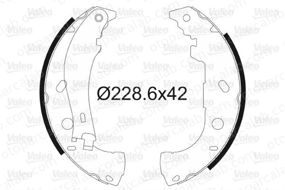 VALEO 562646 Fren Pabuçlu Balata Arka FIAT MAREA Weekend MULTIPLA 77362284 9947939