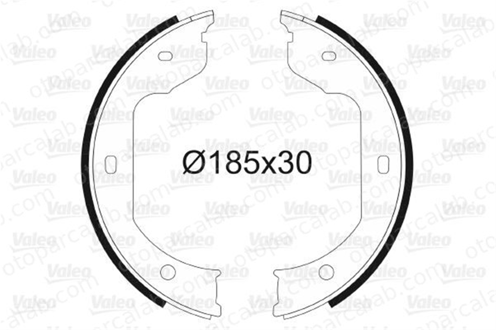 VALEO 562805 Fren Pabuçlu Balata Arka BMW 5 5 Touring 148879 0 148 879