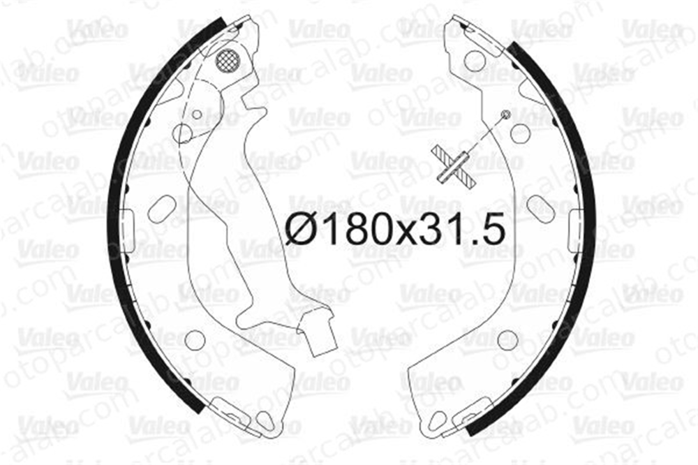 VALEO 564091 Fren Pabuçlu Balata Arka HYUNDAI GETZ 583051CA00 58305