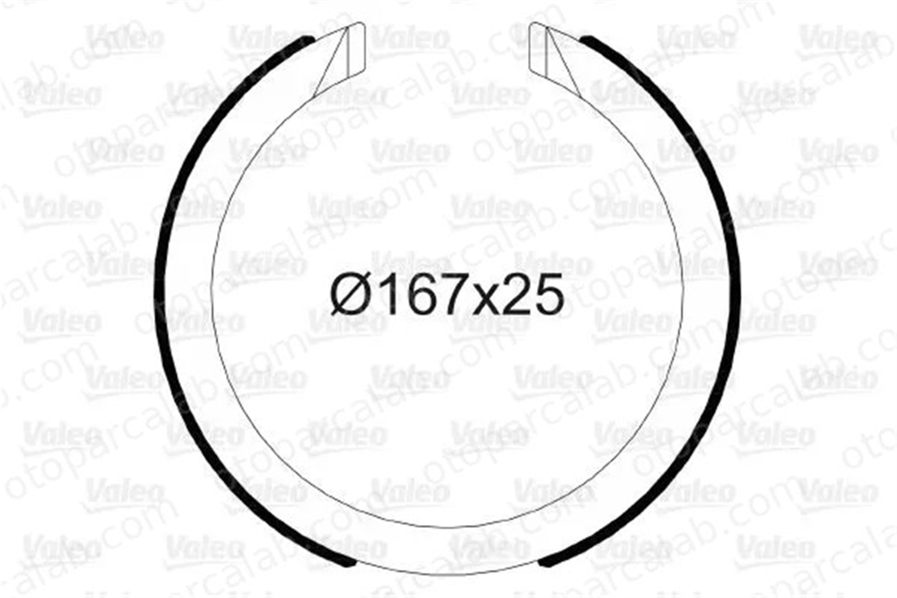VALEO 564149 El Fren Balatası HYUNDAI TUCSON SANTA FÉ I B521030B521040 B521030