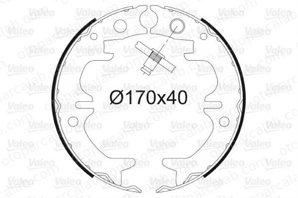 VALEO 564179 El Fren Balatası TOYOTA CAMRY CAMRY Station wagon 4654033010 4655033010