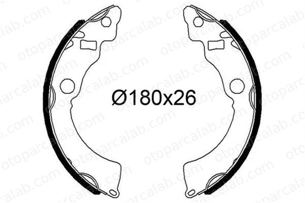 VALEO 564264 Fren Pabuçlu Balata Arka SUZUKI SWIFT II Hatchback SWIFT II Sedan 5320050830