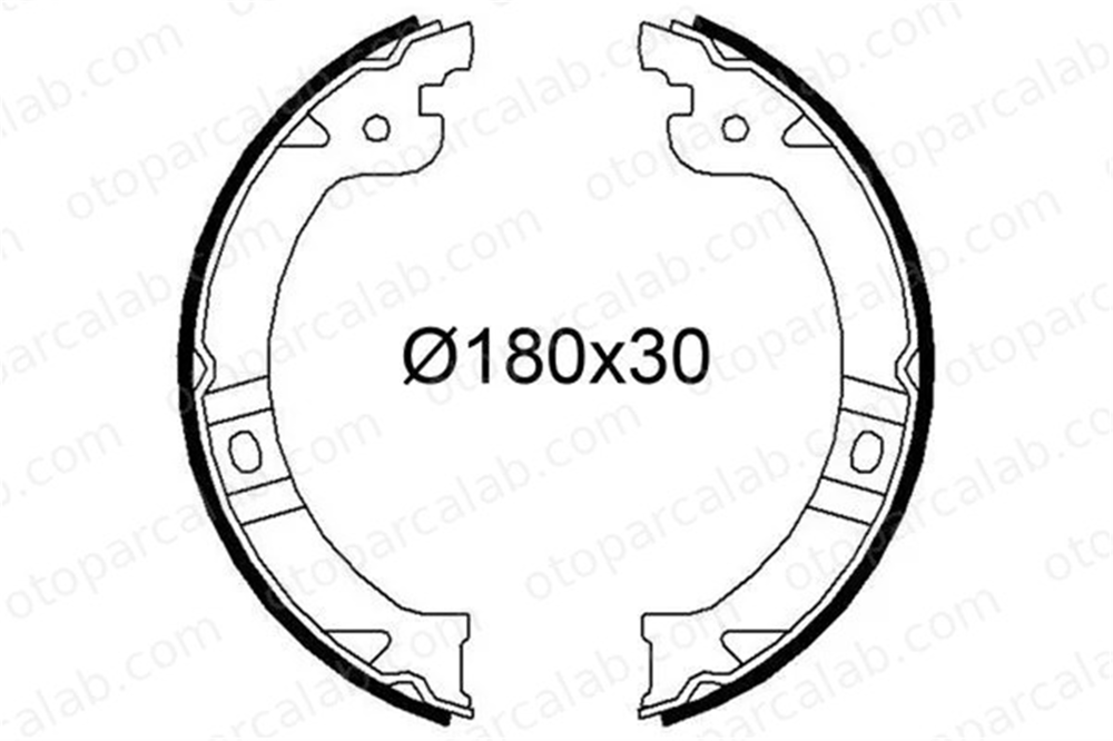 VALEO 564266 Fren Pabuçlu Balata Arka CHRYSLER VOYAGER IV DODGE CARAVAN 5019802AA K05019802AA