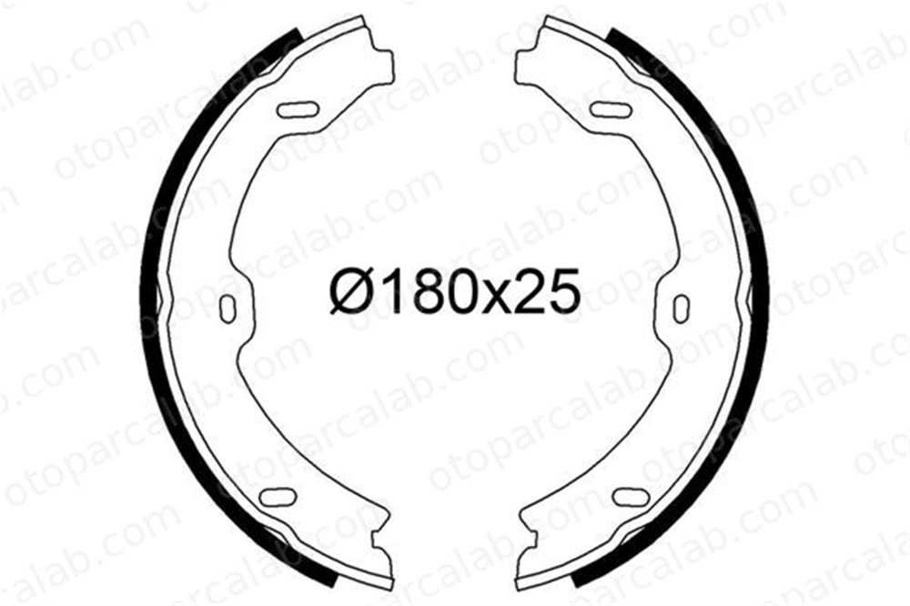 VALEO 564280 Fren Pabuçlu Balata Arka MERCEDES-BENZ S-SERISI S-SERISI Coupe 2214200520 1974200120