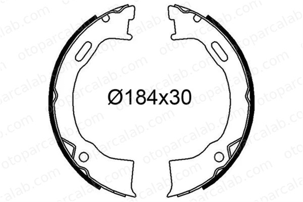 VALEO 564299 Fren Pabuçlu Balata Arka JEEP GRAND CHEROKEE I CHEROKEE 3309694 4001277