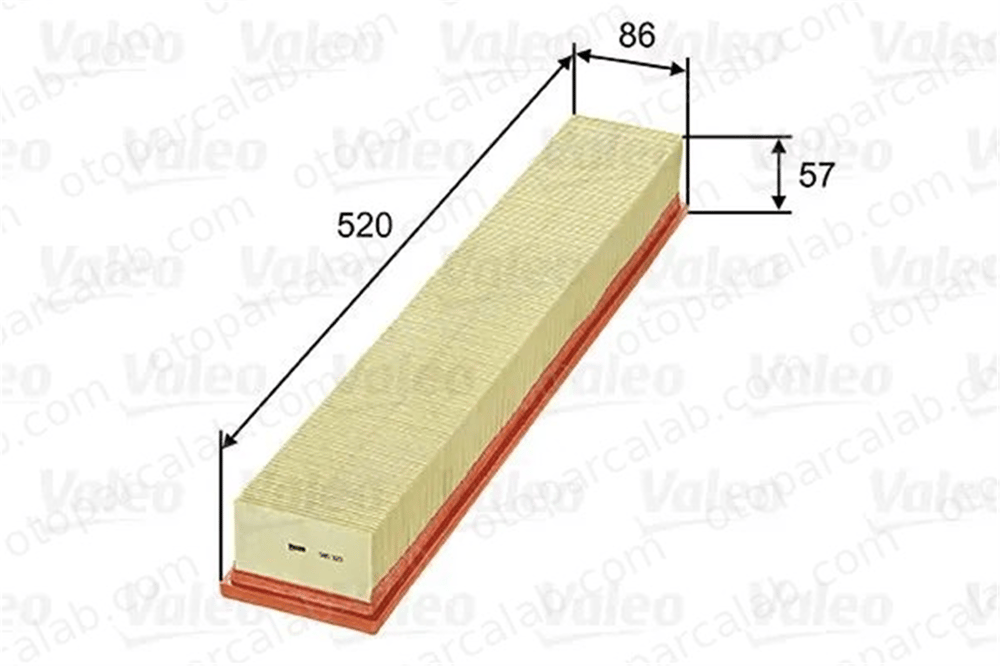 VALEO 585323 Hava Filtresi MERCEDES-BENZ C-SERISI C-SERISI Coupe A1110940304 1110940304