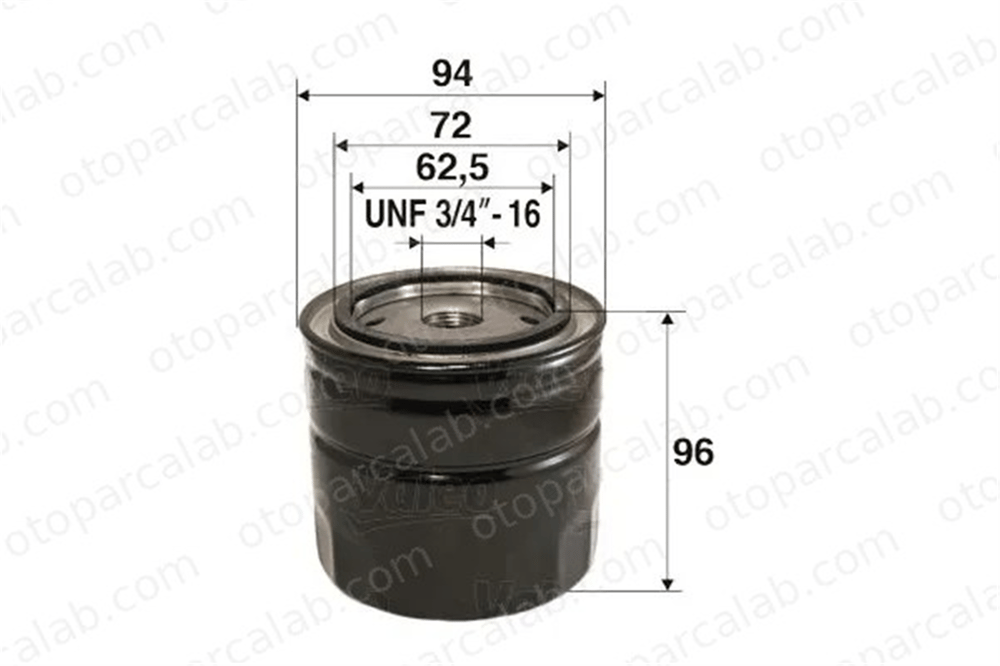 VALEO 586047 Yağ Filtresi VOLVO V70 I FORD GRANADA Turnier 1560087307 ADT32103