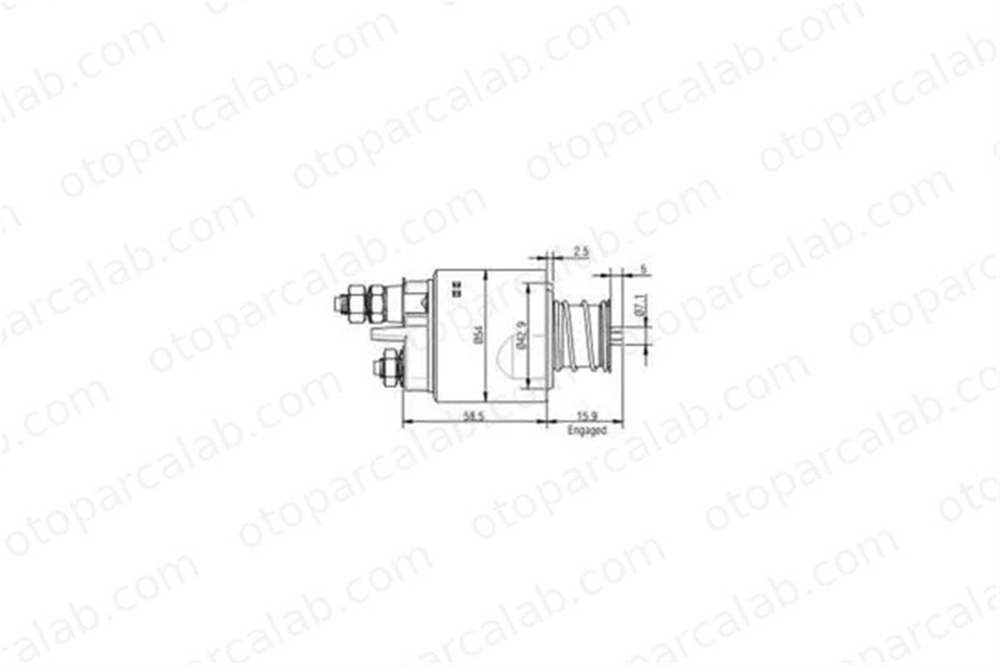 VALEO 594646 Marş Otomatiği LANCIA YPSILON FIAT PANDA 77362732