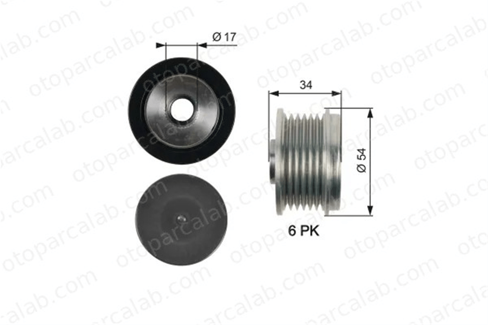 VALEO 595292 Alternatör Kasnağı BMW 3 Touring 3 12317802616 12317802261