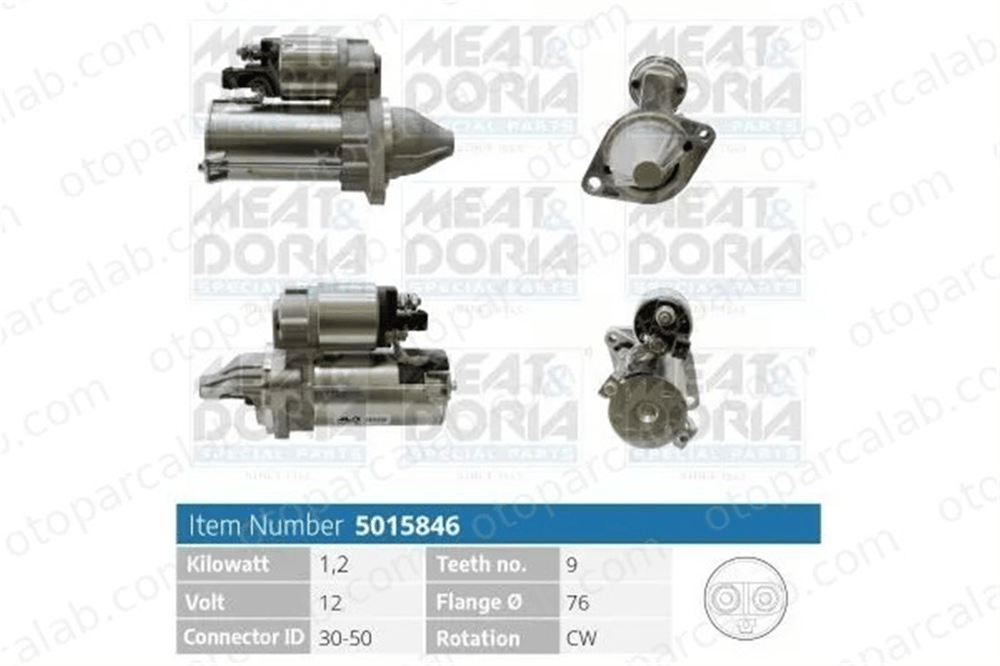 VALEO 595716 Marş Dinamosu BMW 3 Touring 5 Touring 12417616500