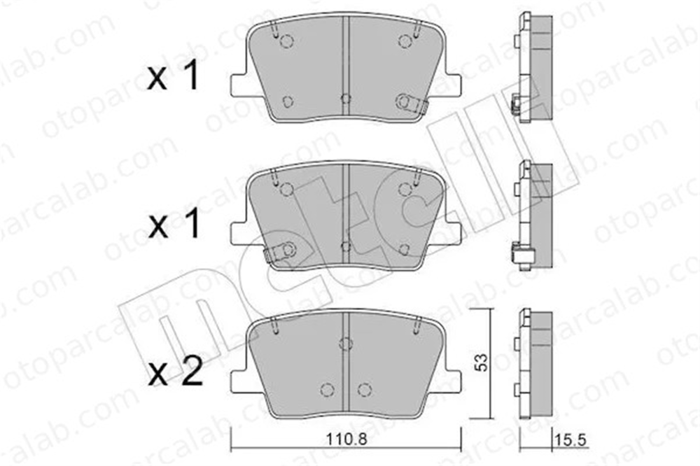 VALEO 670363 Fren Disk Balata Ön SSANGYONG REXTON MUSSO GRAND 48413360B0 48413360D0